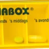 Anabox medicijndagdoos vijf vakken