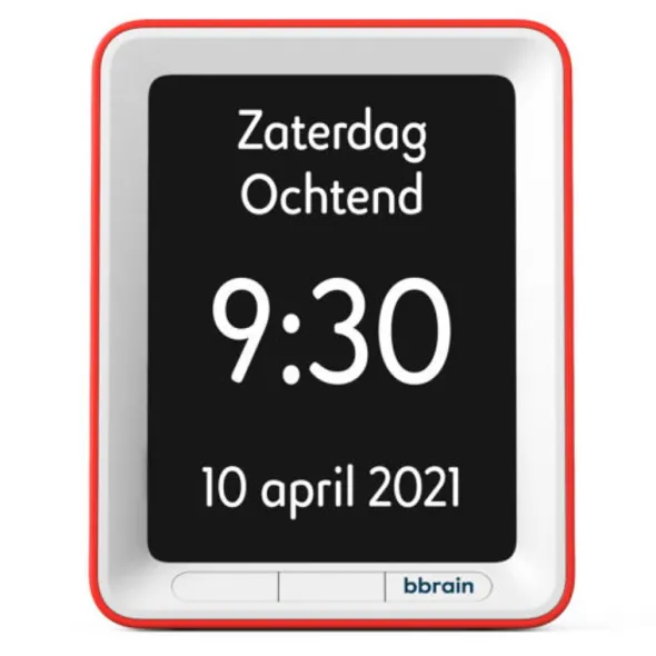 BBrain sprekende kalenderklok