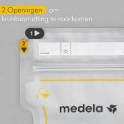 Medela moedermelk bewaarzakjes 210 ml (25 stuks)
