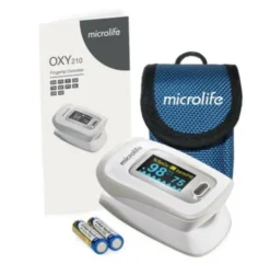 Microlife saturatiemeter met tasje