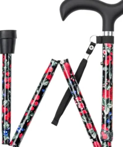 MultiMotion opvouwbare wandelstok met print
