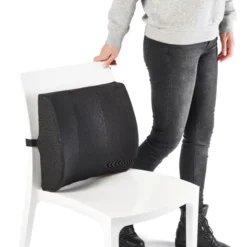 Rugkussen lumbaal zwart